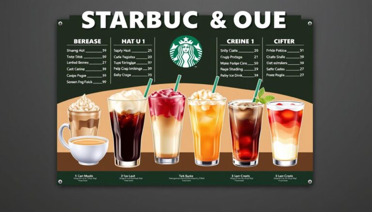 Starbucks Coffee Menu: Latest Drinks & Prices