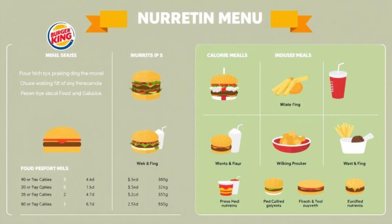 Burger King Nutrition Menu With Price