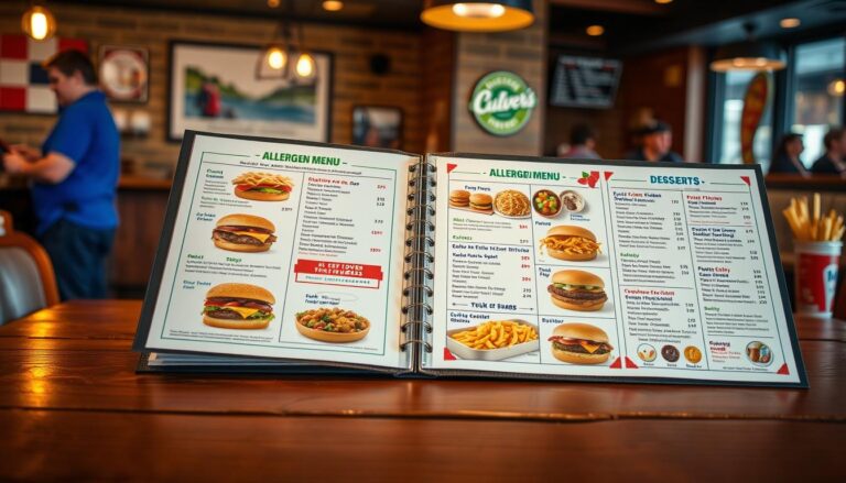 culvers allergen menu
