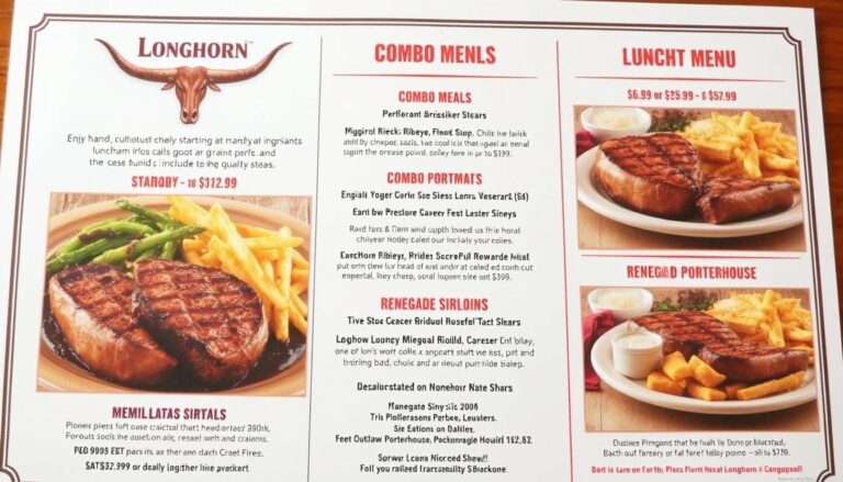 longhorn steakhouse lunch menu with prices