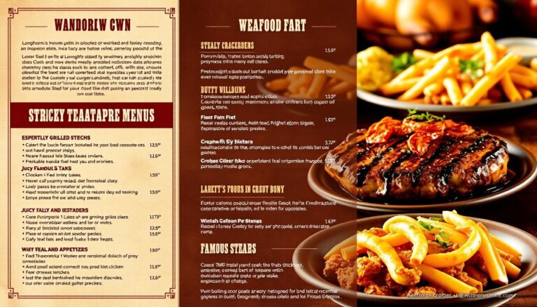 longhorn steakhouse orlando menu